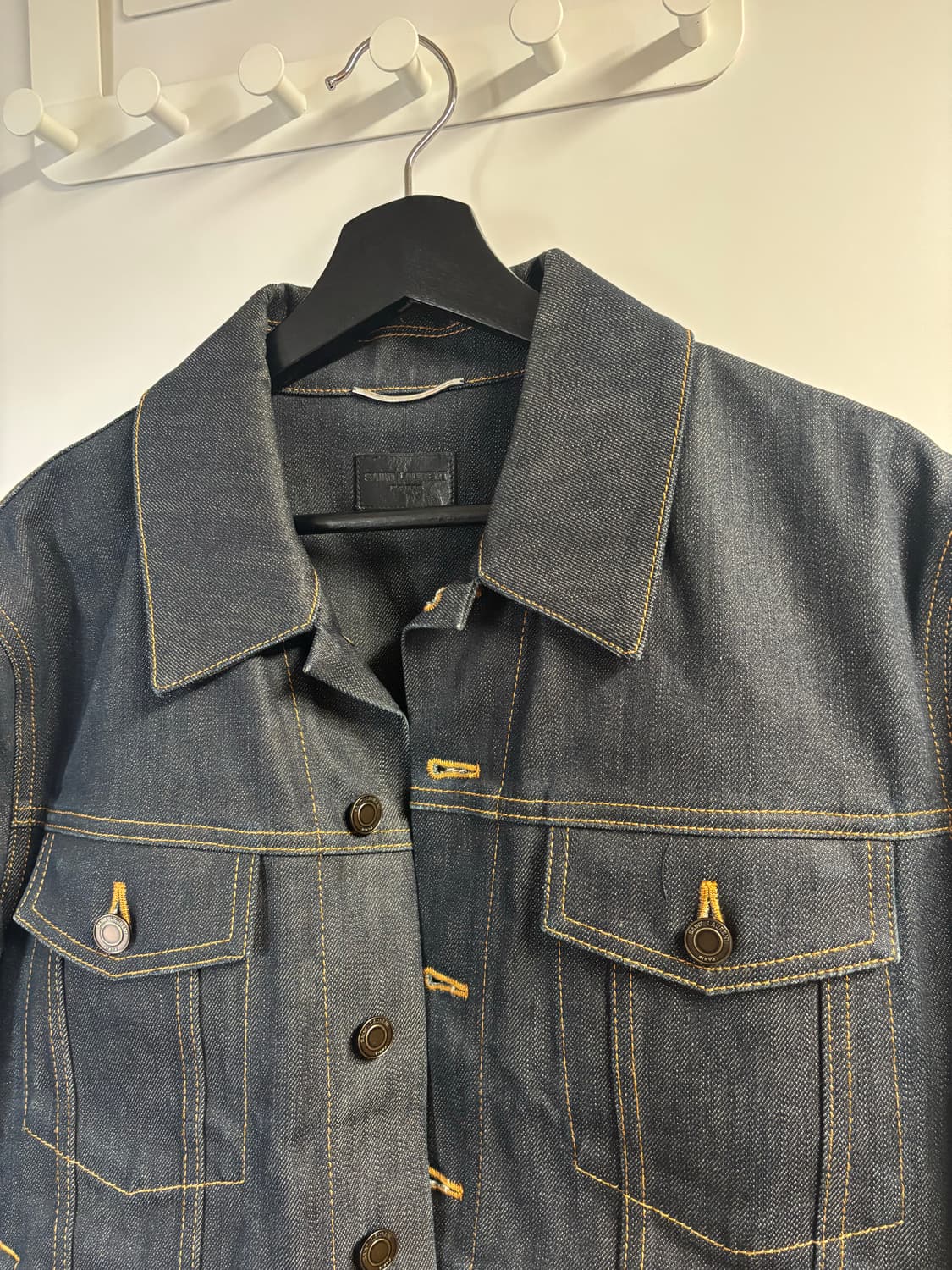 [M] 생로랑 클래식 데님 자켓 인디고 상품이미지6