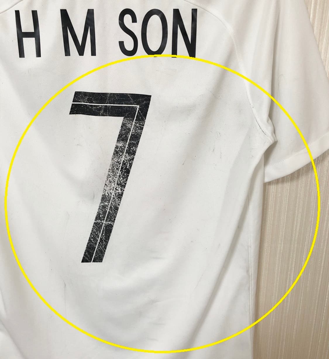 나이키 18-20 대한민국축구국대 어웨이유니폼 S(90) #7 손흥민 상품이미지7