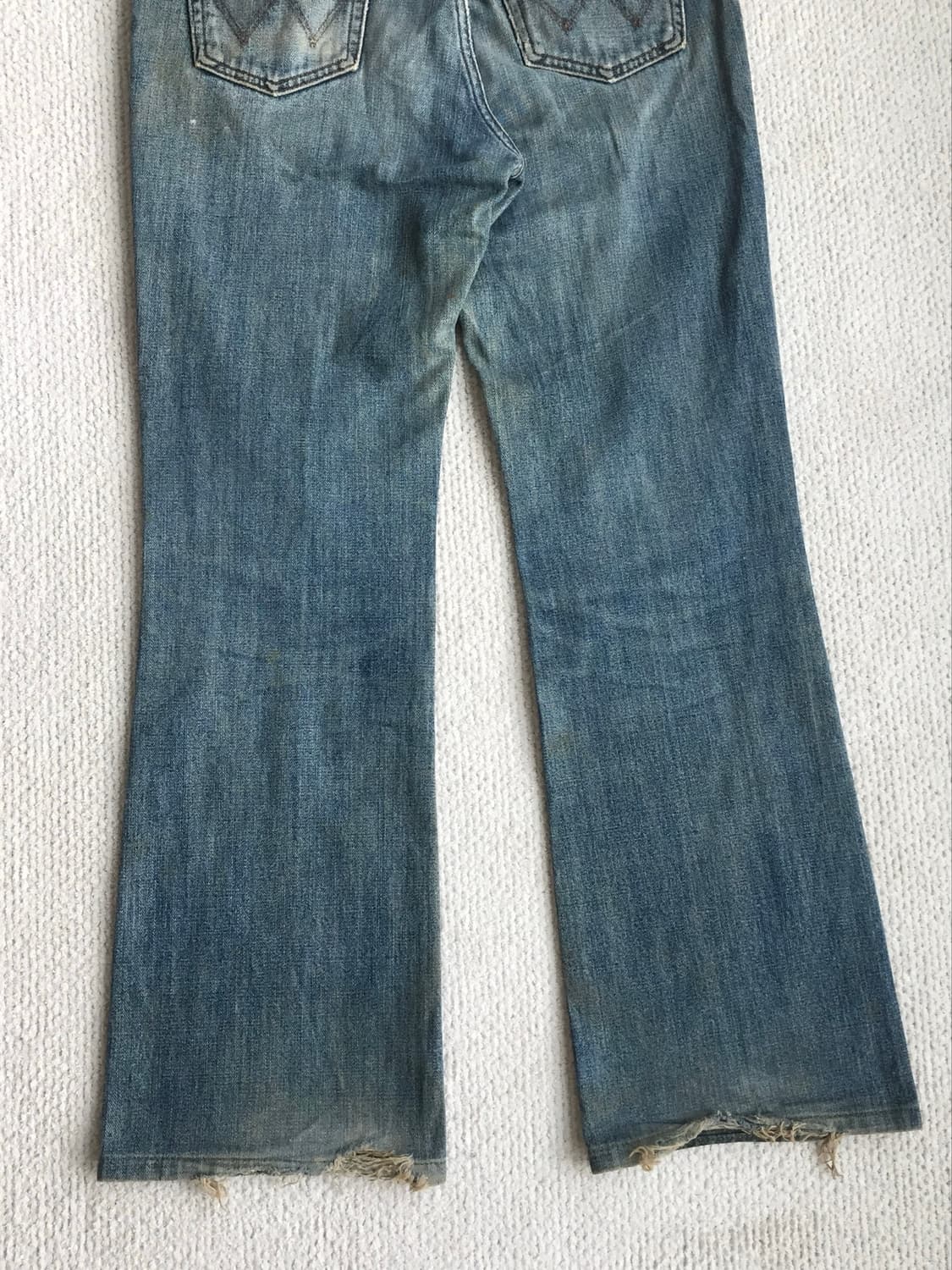 00‘s wrangler 랭글러 부츠컷 데님 굿에이징 굿사이즈 상품이미지6