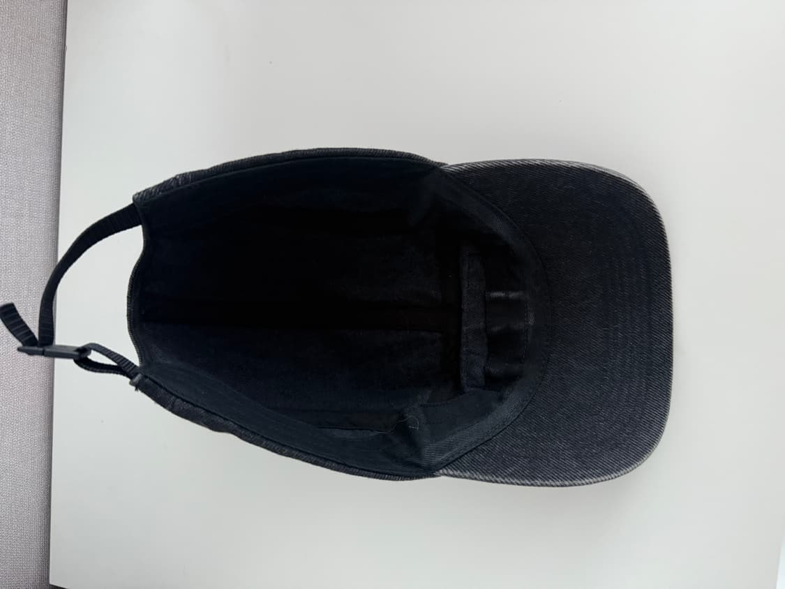 슈프림 데님 캠프캡 블랙 -24SS 상품이미지4