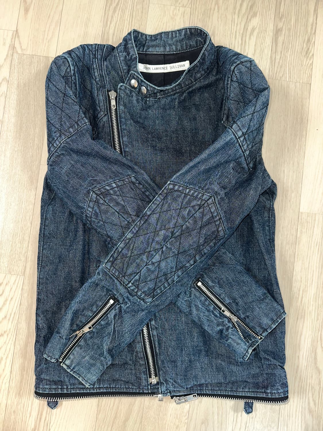 존 로렌스 설리반 데님 바이커 자켓 38사이즈 상품이미지3