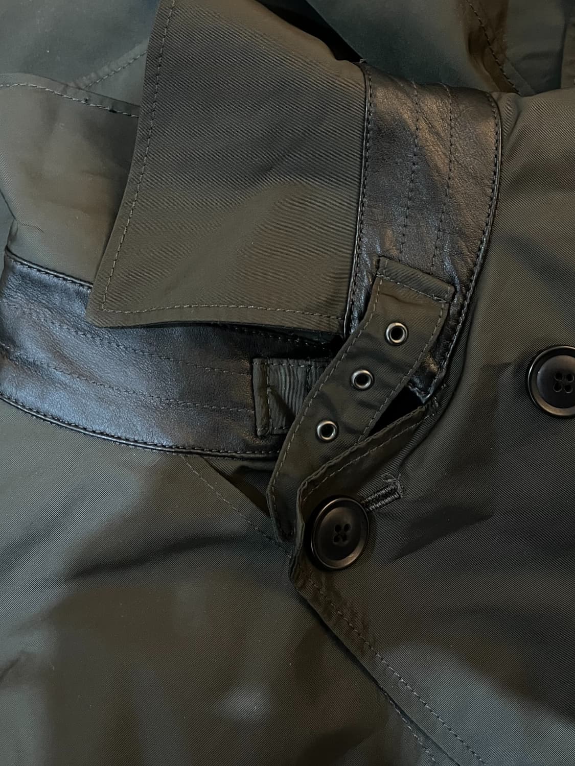 Lanvin 코튼 하프 코트 상품이미지3