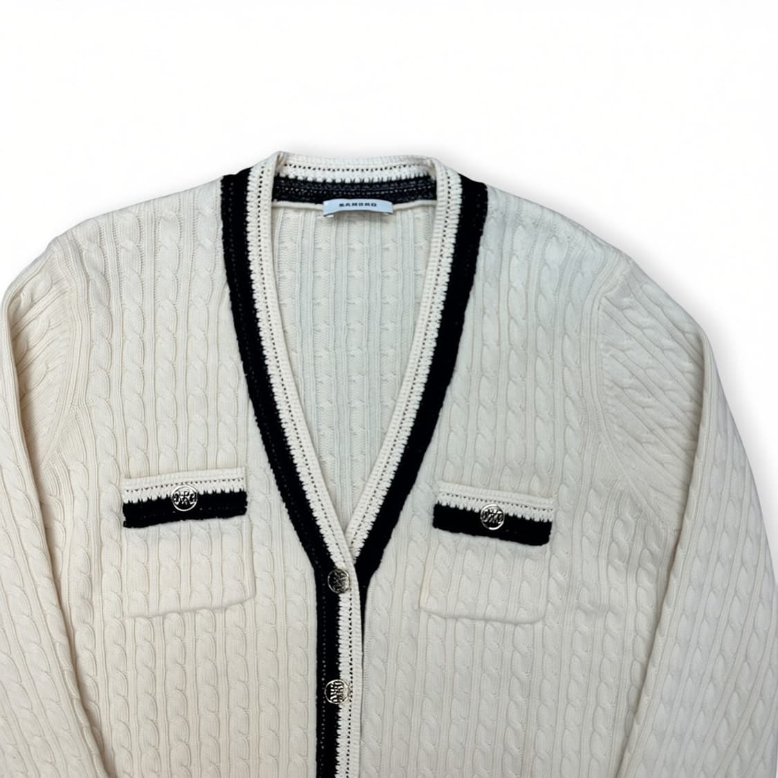 산드로 울캐시미어 가디건 상품이미지2