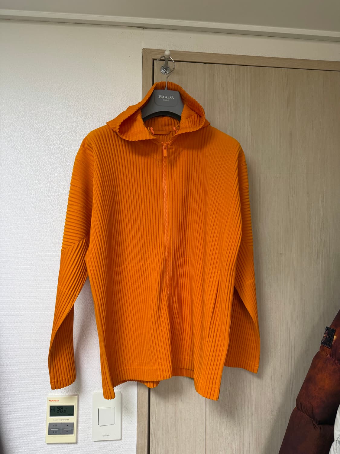 [3] 옴므플리세 플리츠 후드집업 상품이미지1