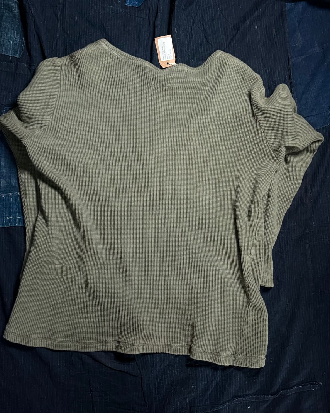 그렉로렌 와플 니트 롱슬리브 2 상품이미지5