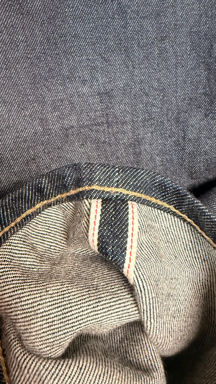 [32]유니클로 셀비지 인디고 데님팬츠 상품이미지3