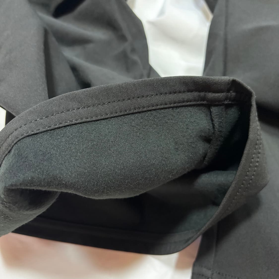 세컨모놀로그 플레어핏 핀턱 웜 밴딩 팬츠  상품이미지8