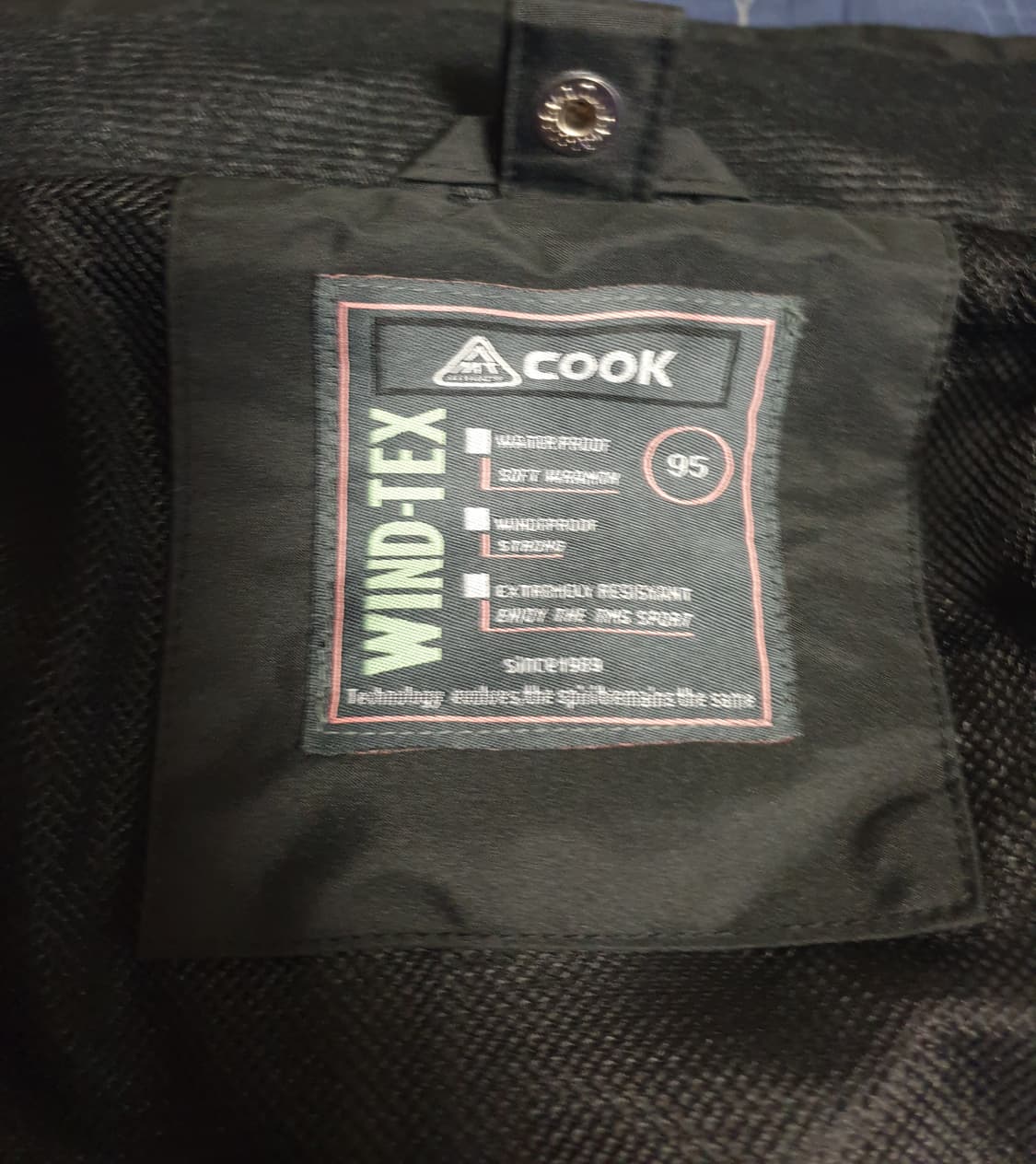 벤츠 MT COOK 아웃도어 바람막이 자켓 블랙 (95) 상품이미지4