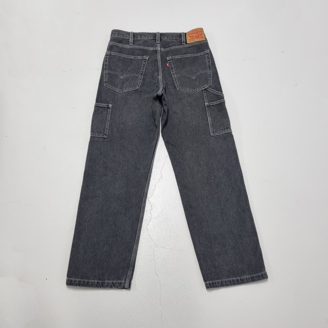 리바이스 STAY LOOSE 카펜더팬츠 흑청 - 30x32 상품이미지4