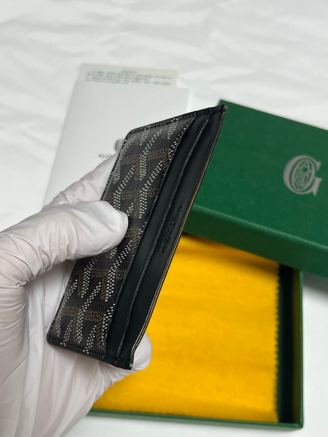 [정품] 고야드 생쉴피스 카드지갑 블랙 상품이미지5