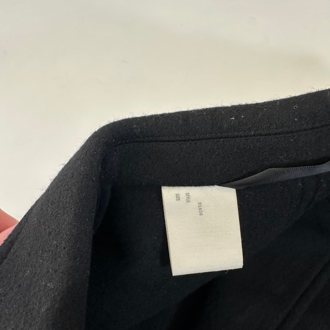 95 엔할리우드 N HOLLYWOOD 블랙 라나울 자켓 상품이미지5