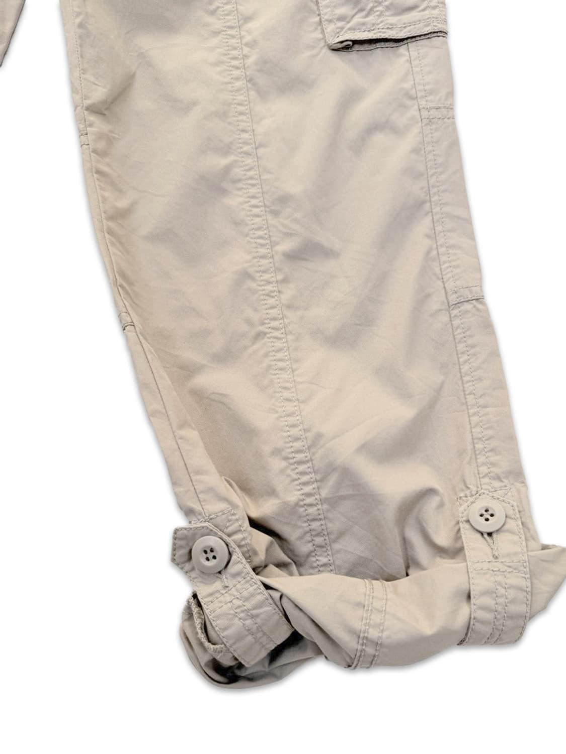 빈티지 initial 베이지 로우라이즈 카고 와이드 팬츠 상품이미지4