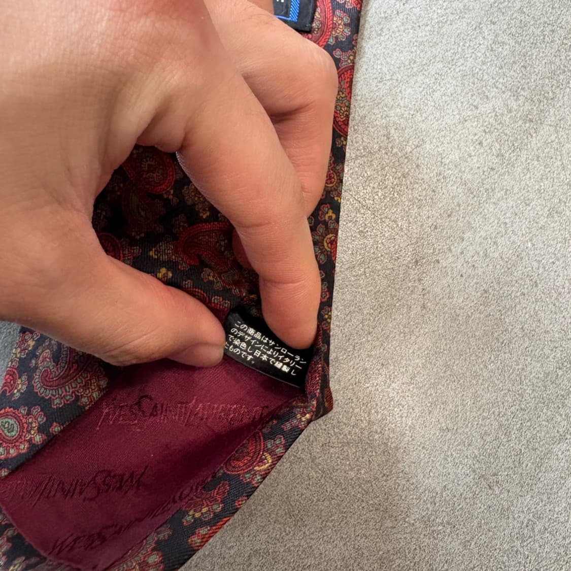 빈티지 입생로랑 넥타이 Yves Saint Laurent Neck tie 상품이미지6