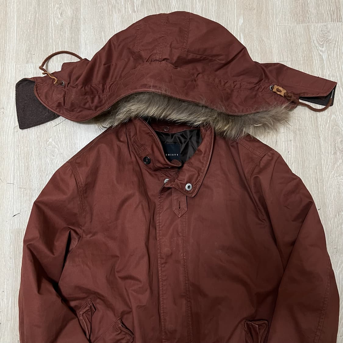 크리스 크리스티 남성 누빔 개파카 야상 점퍼 L/100  상품이미지2