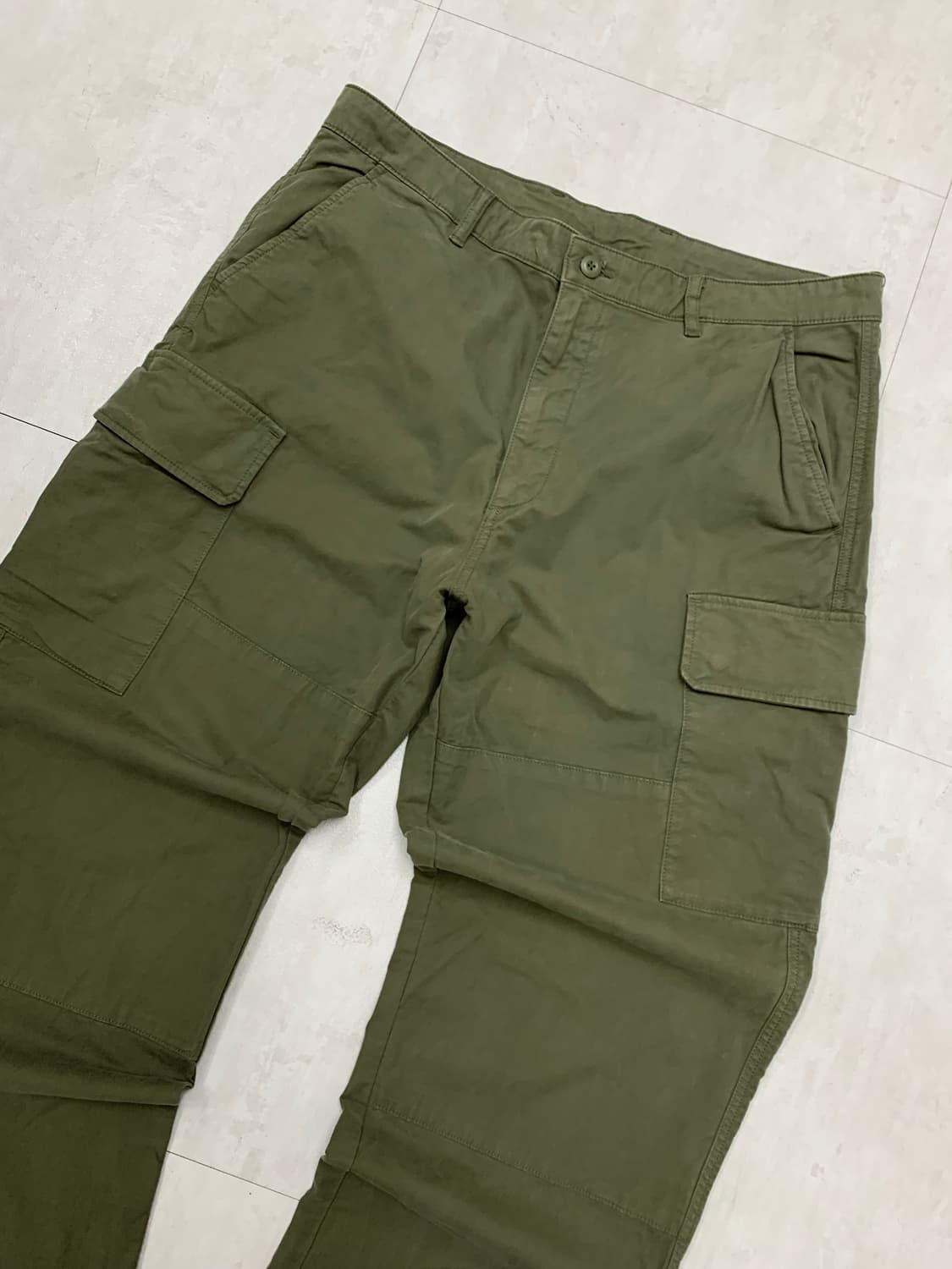 카키 카고 팬츠 #596 상품이미지2