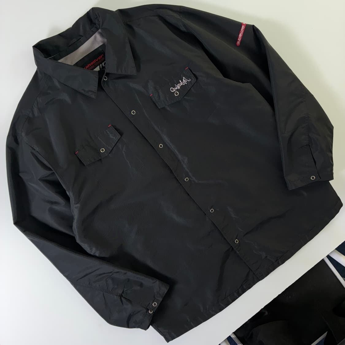 Quiksilver  퀵실버 블랙 코치 자켓 상품이미지3