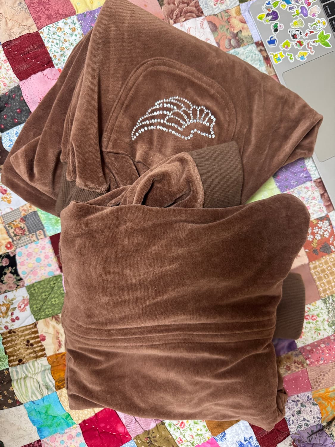 Y2k벨벳 트레리닝셋업 텐저 tanger 상품이미지2