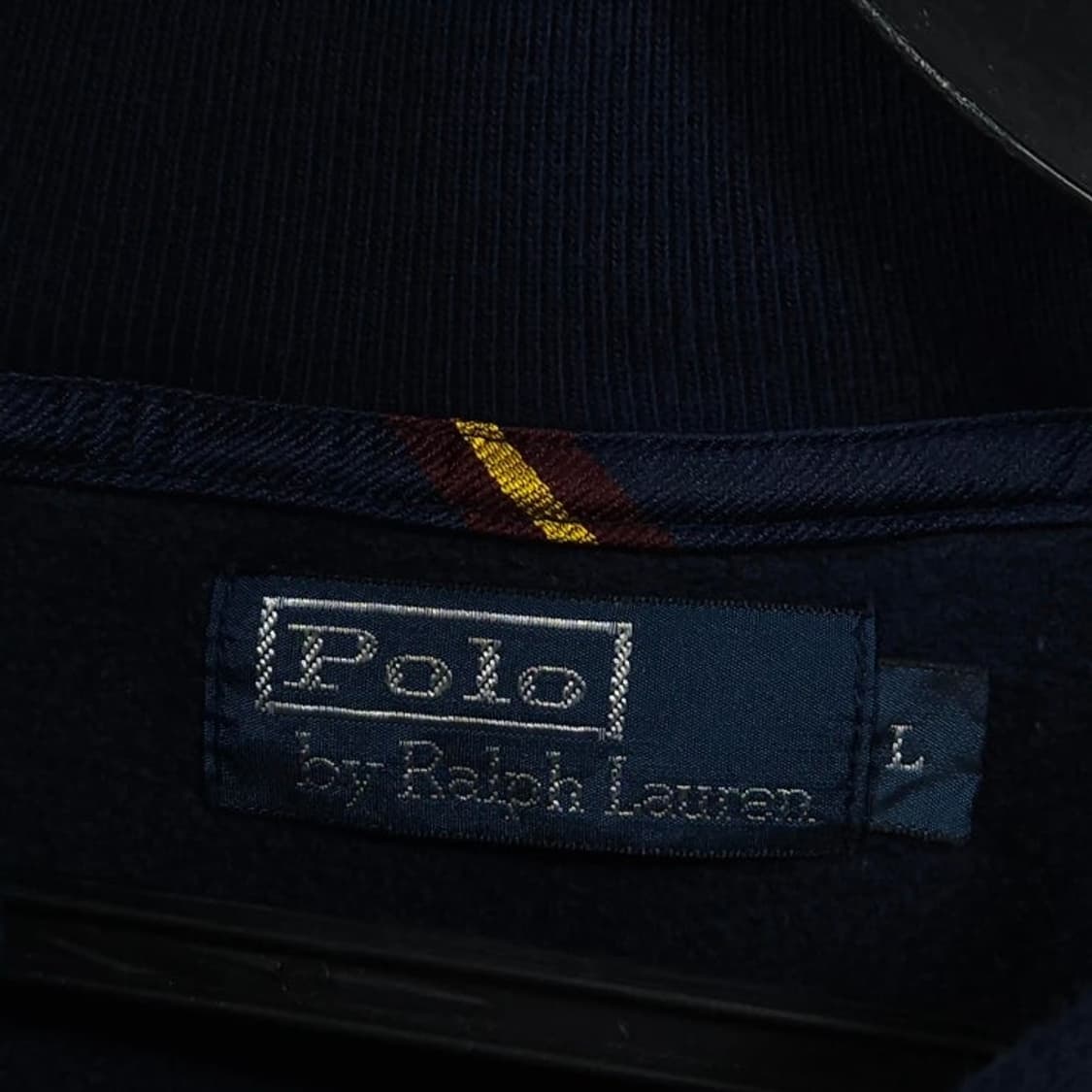 L사이즈 Polo 폴로 랄프로렌 숄카라 맨투맨 네이비 상품이미지4