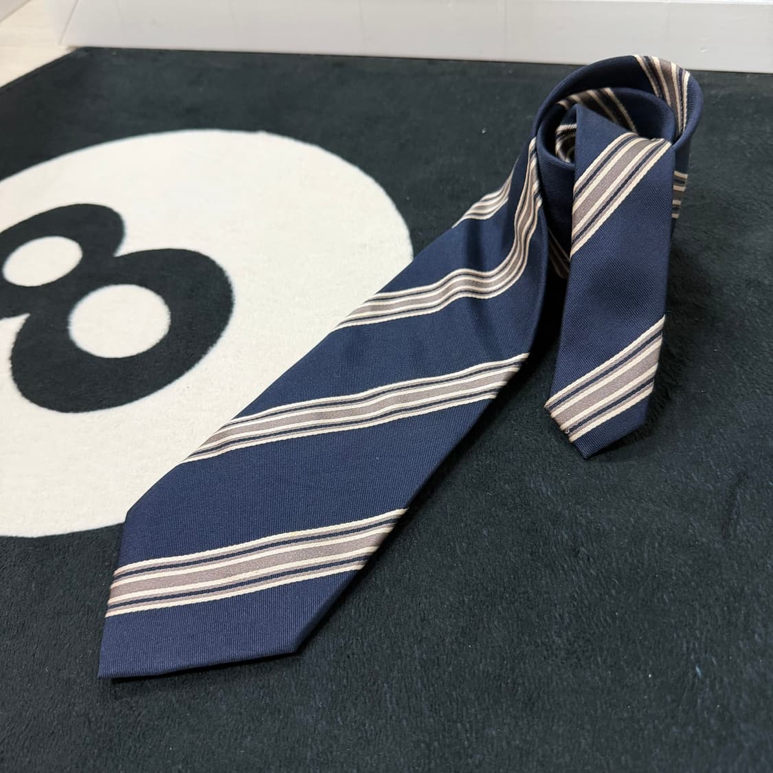 발렌티노 빈티지 실크 넥타이 (Navy) 상품이미지2