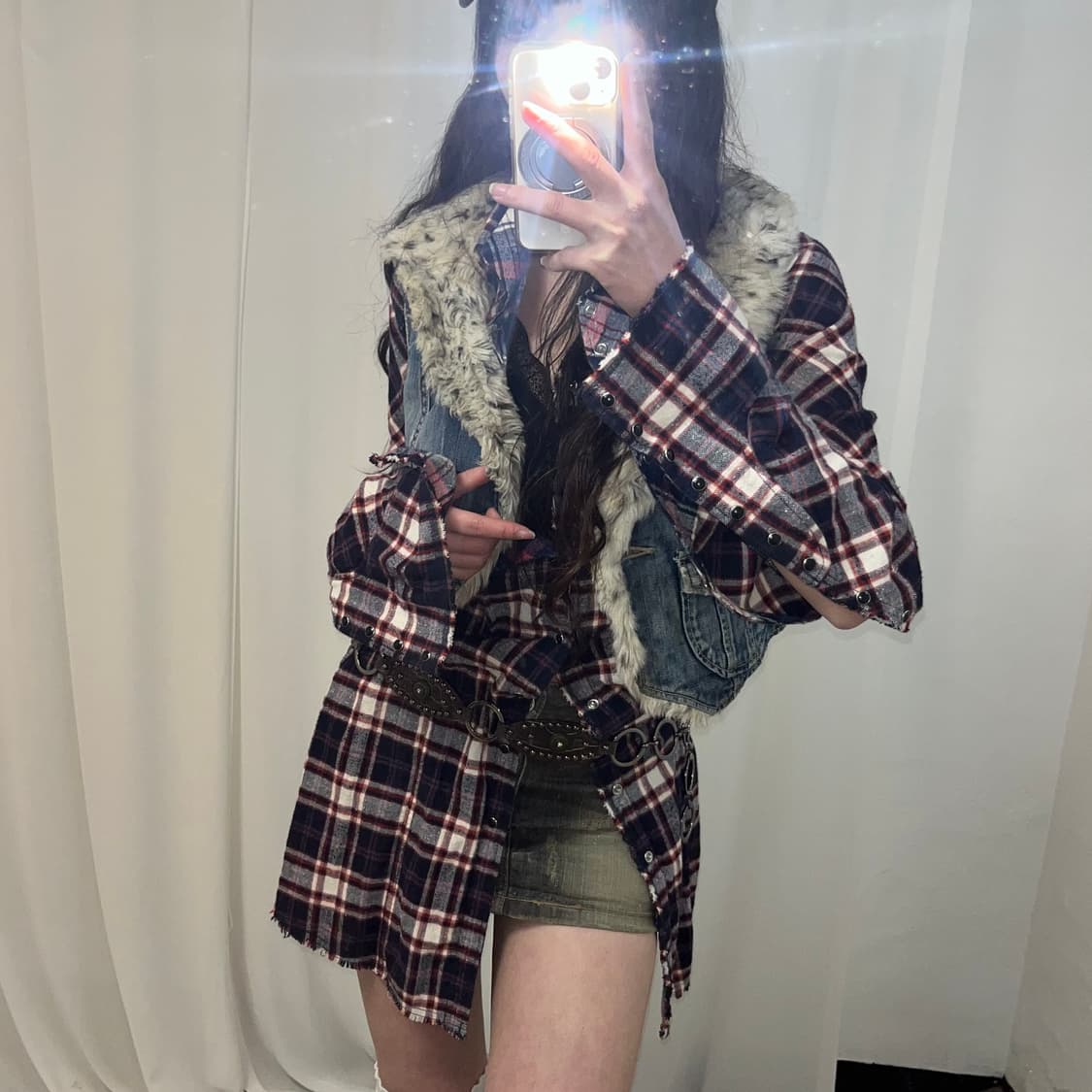 LGB 체크 셔츠 상품이미지2