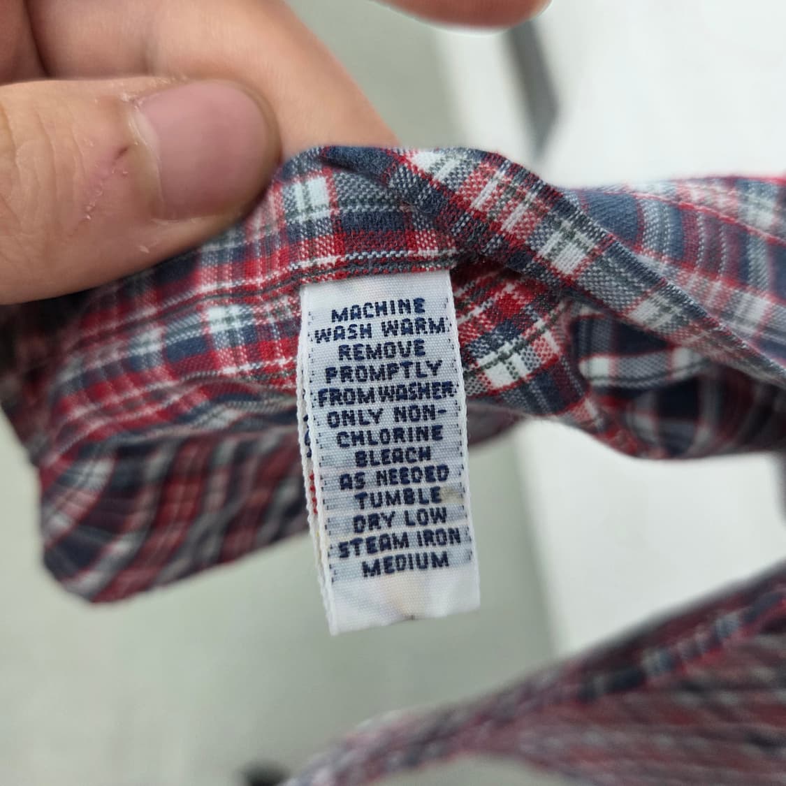 폴로 랄프로렌 체크 반팔 셔츠 남XL 상품이미지5