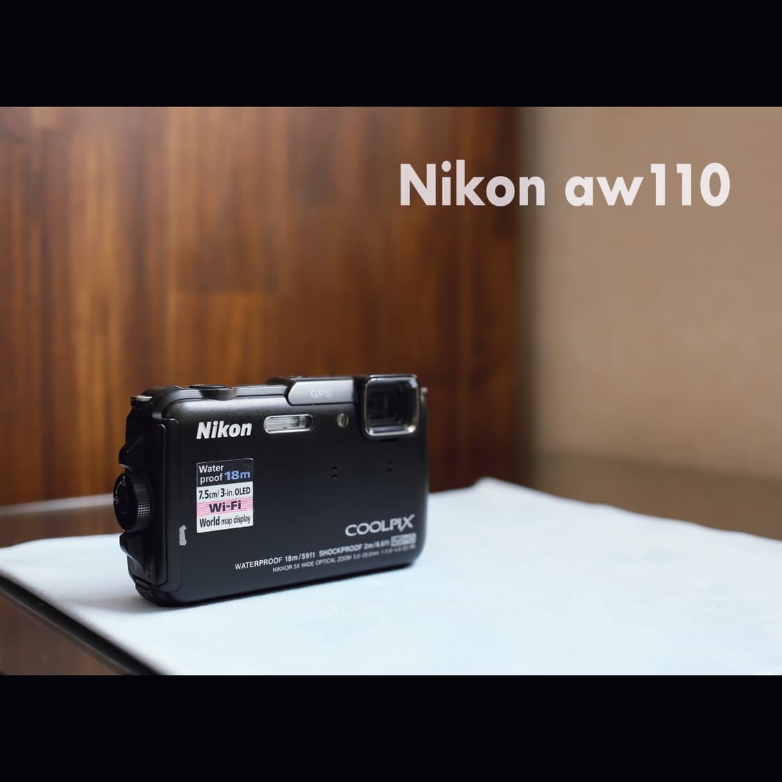 레어<A급><한글> 쿨픽스 aw110 (aw100) 블랙 빈티지 디카 상품이미지9