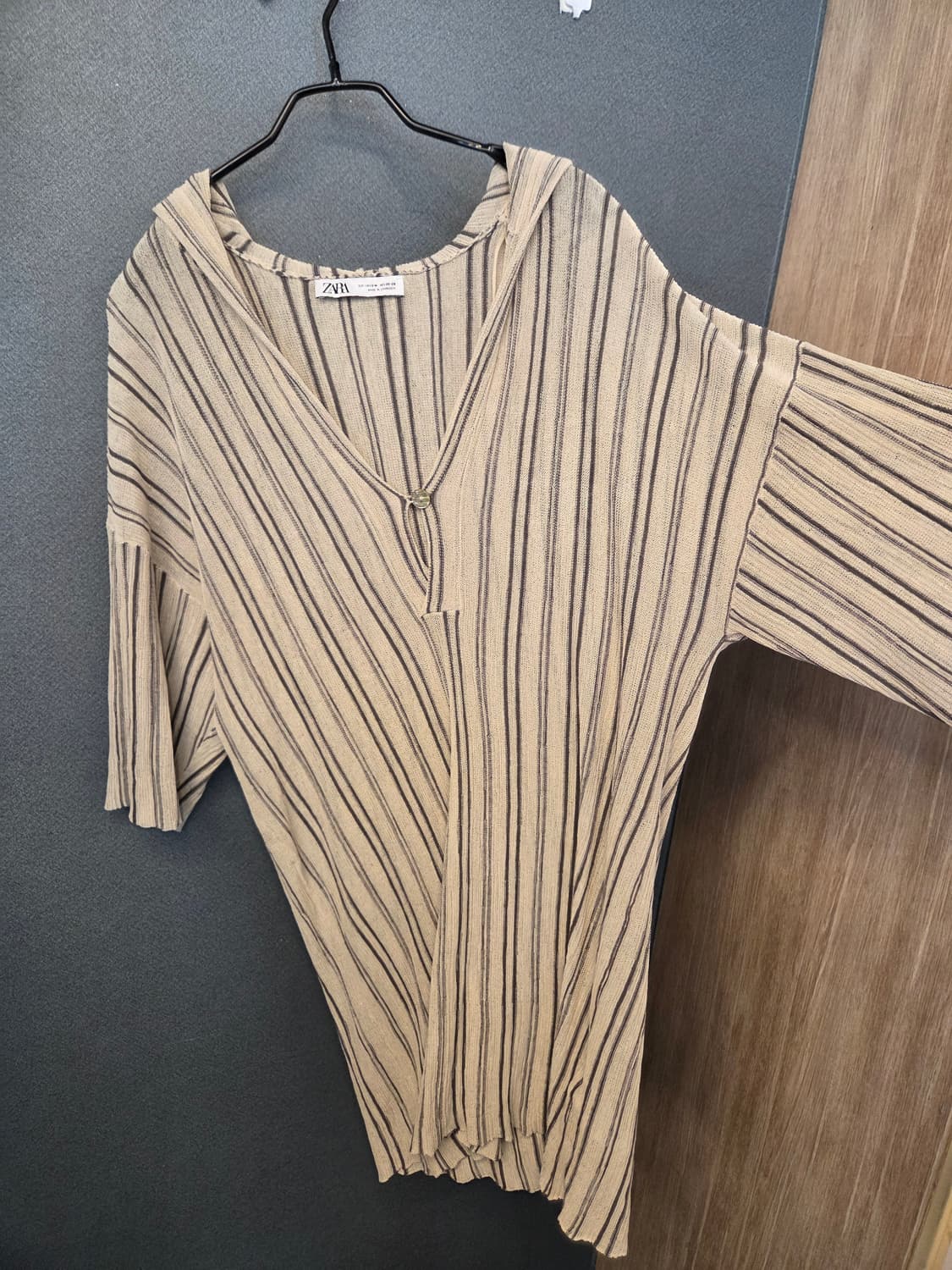 자라 후드 7부셔츠 상품이미지4