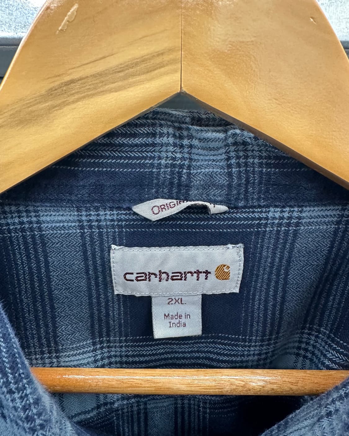 (2XL)칼하트 헤비울 체크셔츠-M1758 상품이미지3