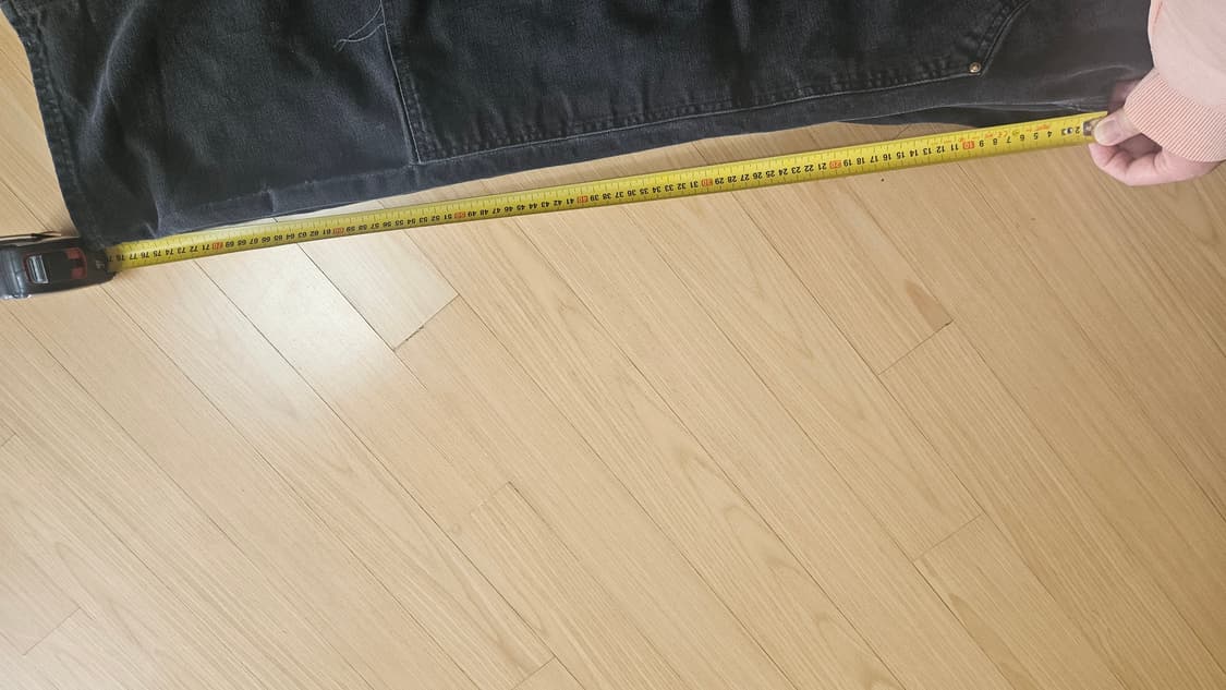 칼하트 더블니 블랙 34(실측 참조) 상품이미지7