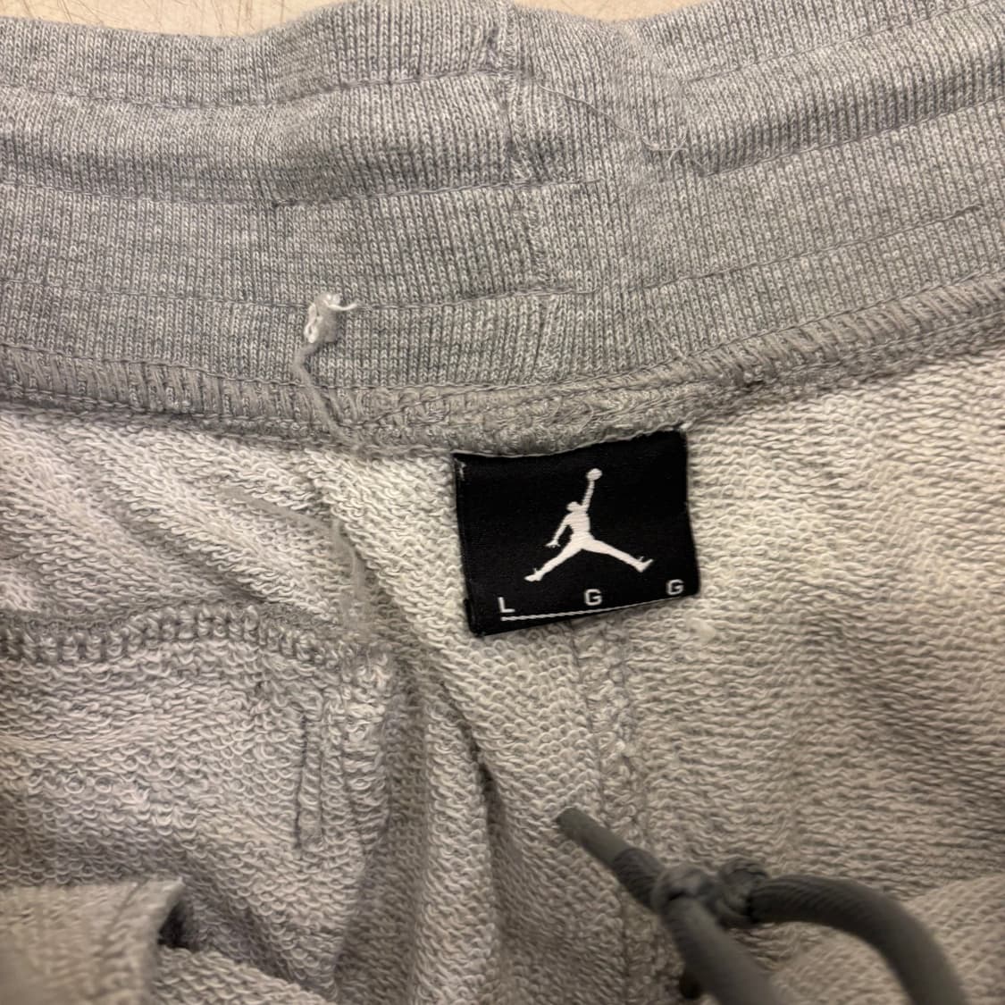 조던 스몰로고 그레이 반바지 상품이미지3