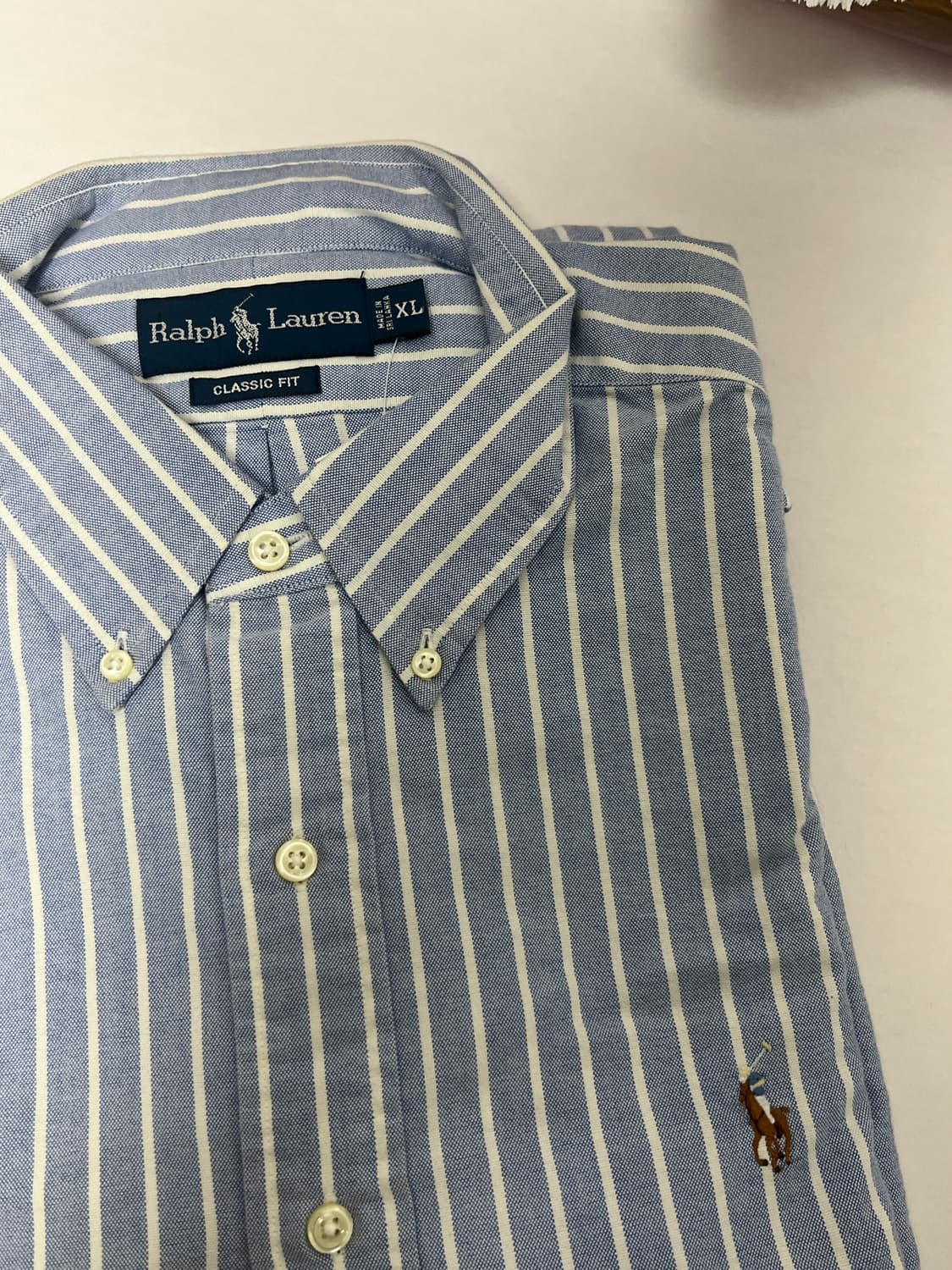 폴로 랄프로렌 버튼 다운 긴팔 셔츠 S 상품이미지2