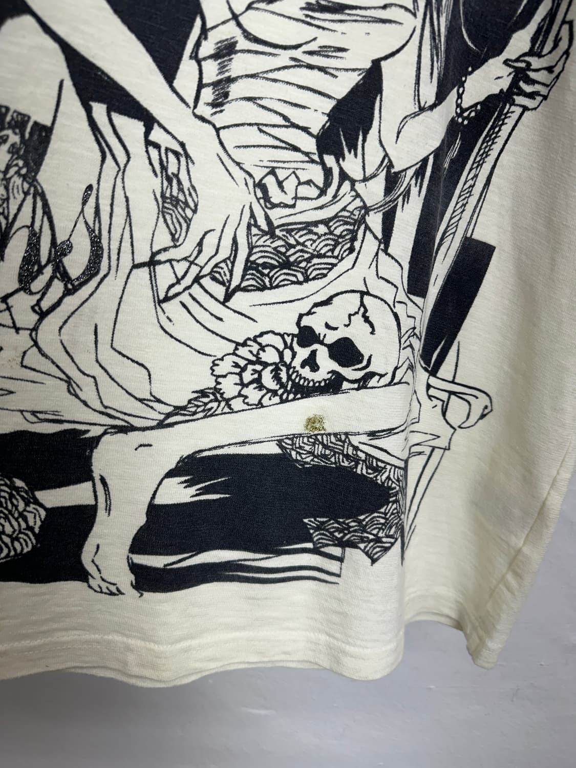 Glitter Graphic Raglan 3/4 Sleeve T-shir 상품이미지4