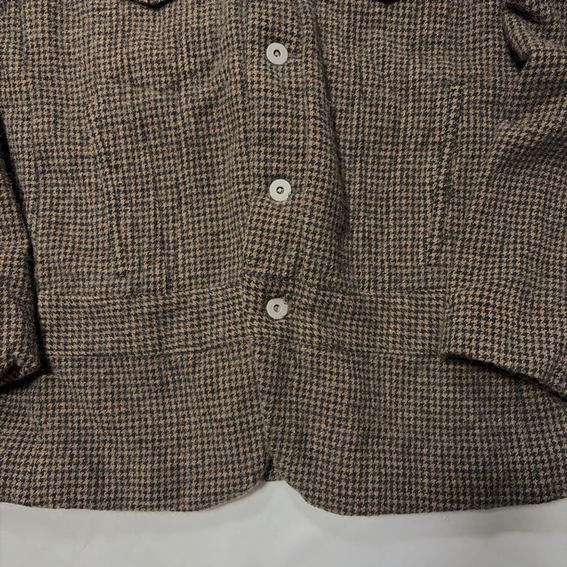 꼼데가르송 옴므 듀스 양모 축융 하운즈투스 자켓 상품이미지4