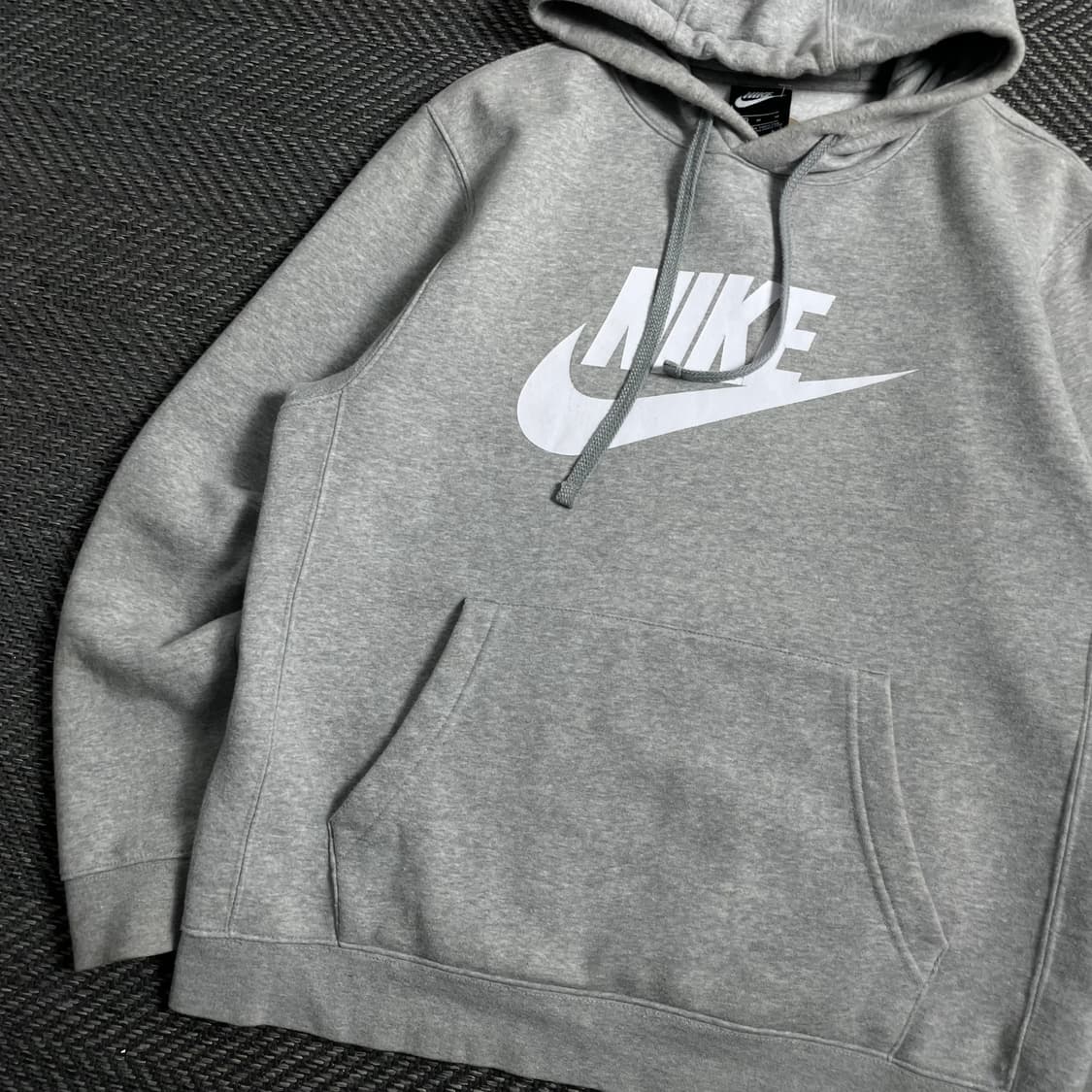 나이키 NSW 스우시 그레이 기모 후드 티셔츠y 4451 상품이미지4