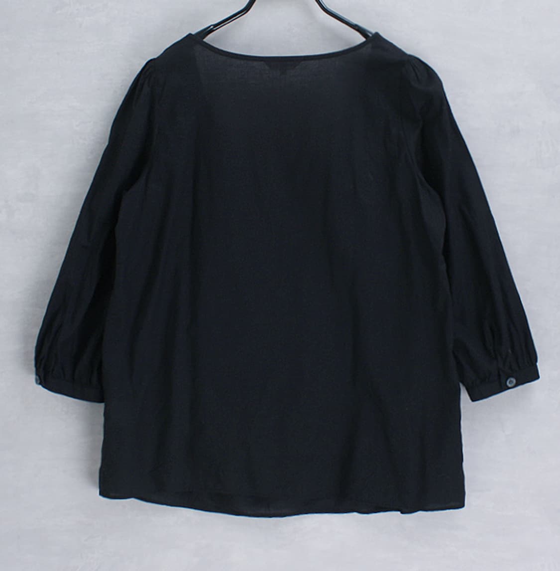 3can4on black cotton top _ S4932 상품이미지5