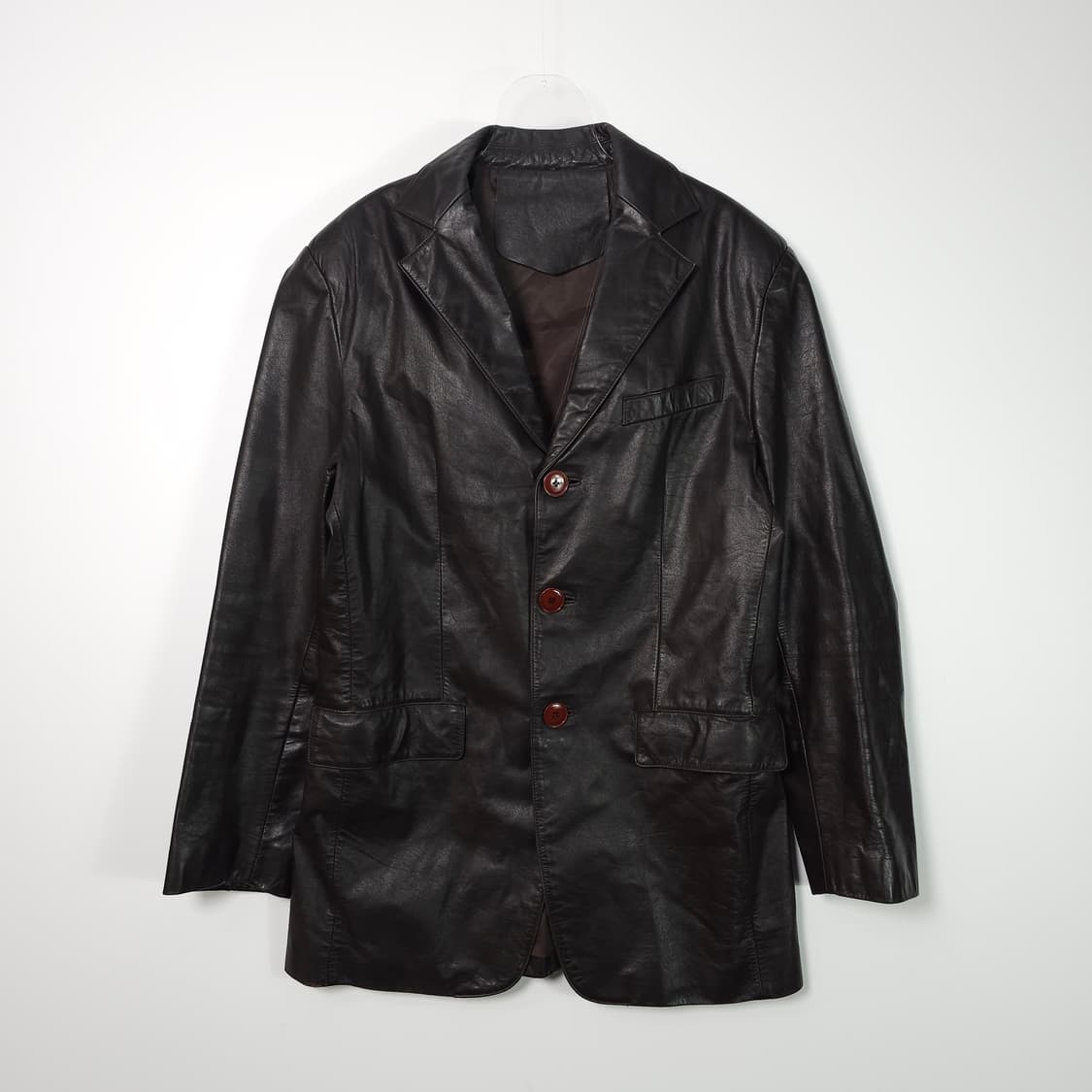 빈티지 소가죽 블레이저 XL 상품이미지1