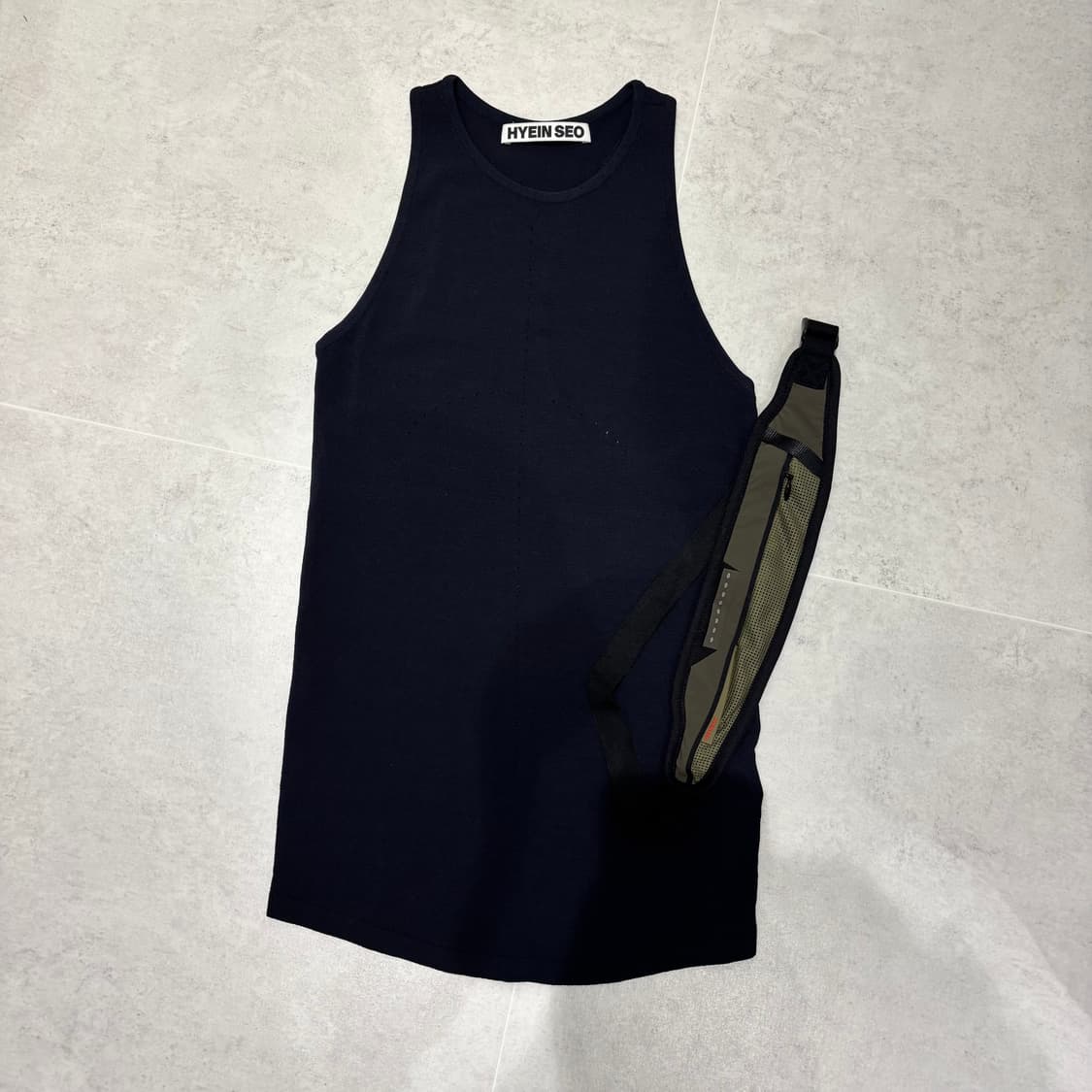 crescent knit navy 상품이미지3