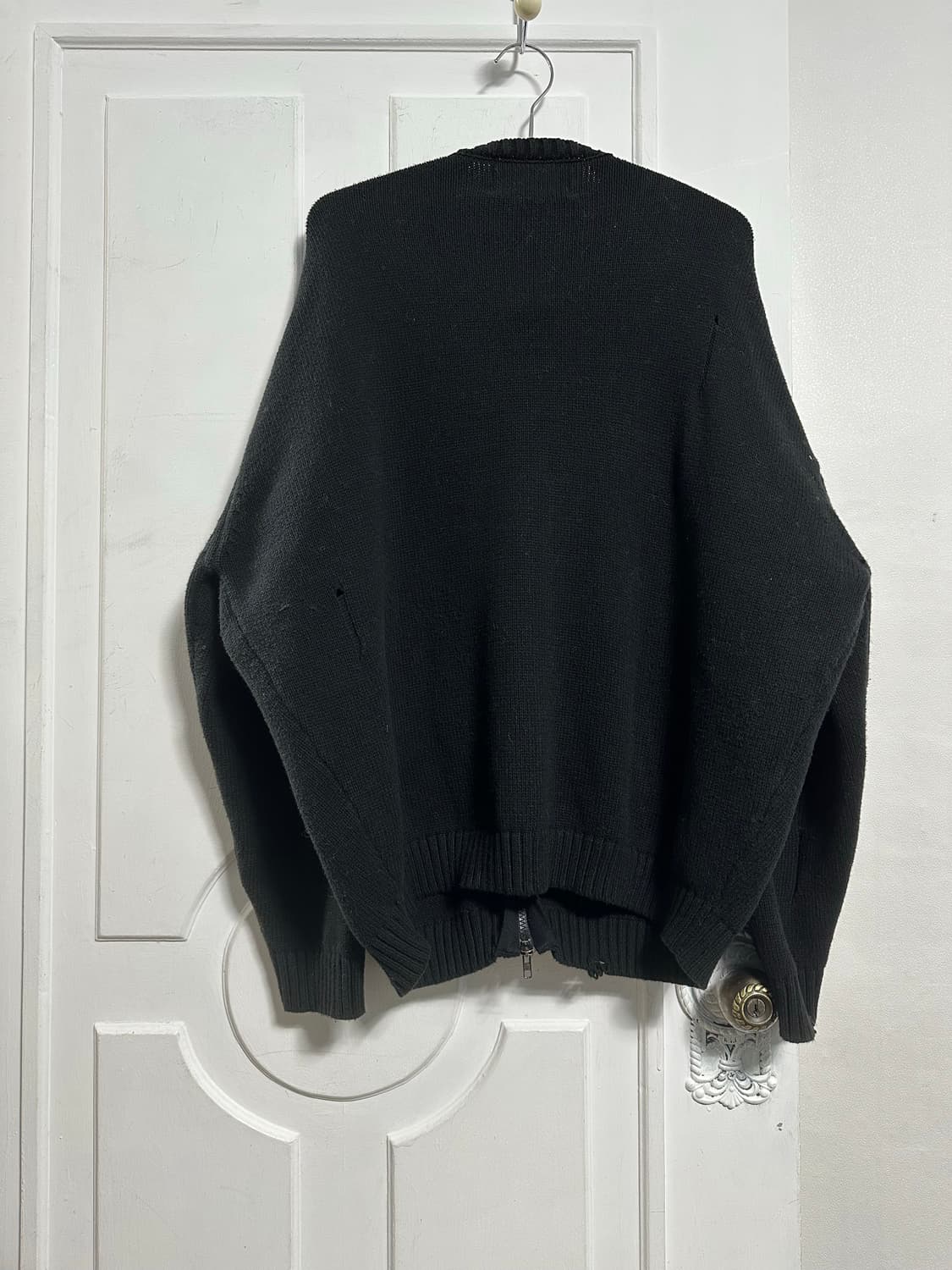 엑스톤즈 보운 니트 집업 상품이미지2