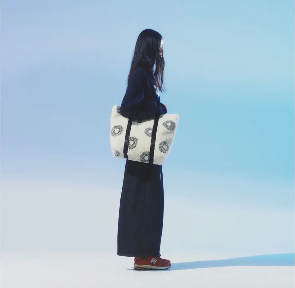 999휴머니티 빅 플리스 토트백 상품이미지4