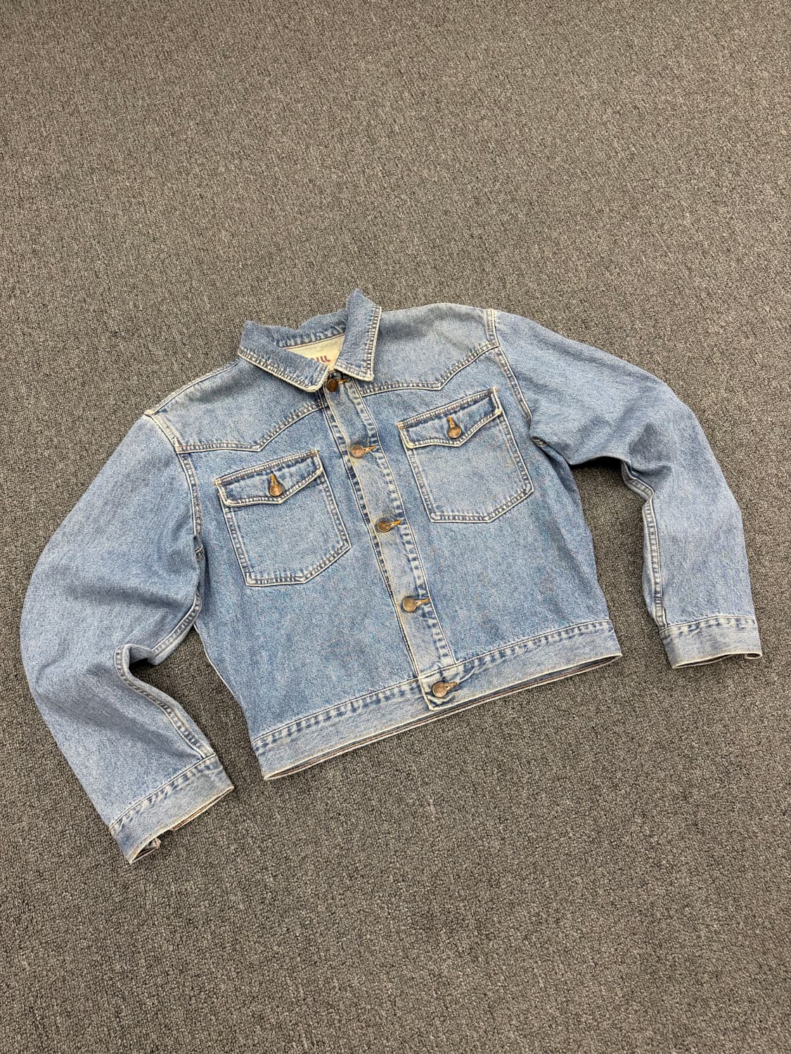 M)miu miu 빈티지 데님 자켓 상품이미지1