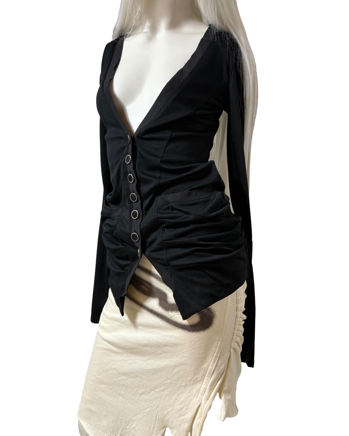 빈티지 딱붙핏 갸루st 가디건 상품이미지1