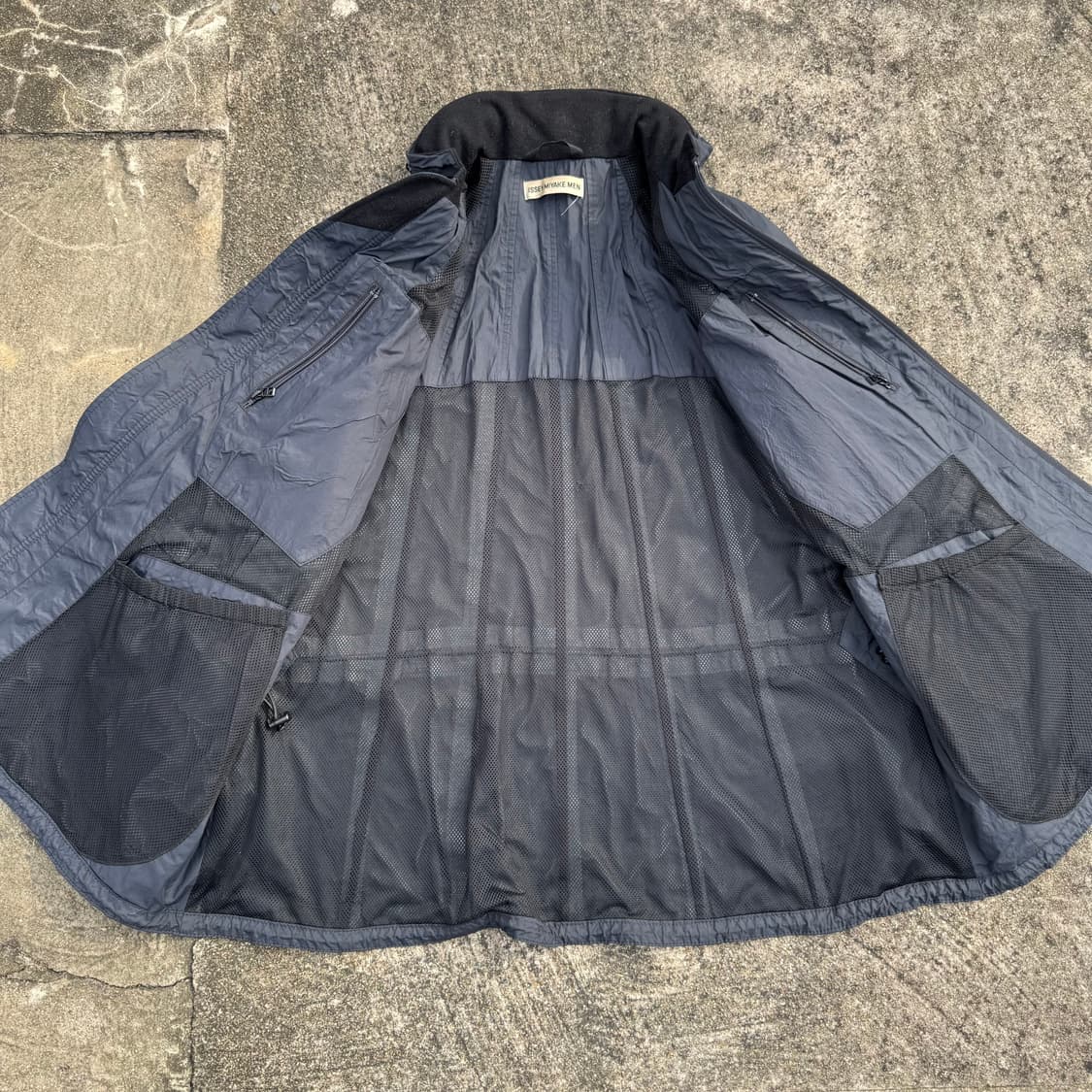 [XL] 03 ISSEY MIYAKE MEN 나일론 후드 코트 자켓 상품이미지3
