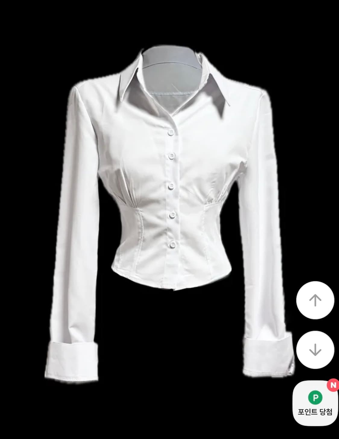 SOULSCOLOR 크롭 셔츠 상품이미지2