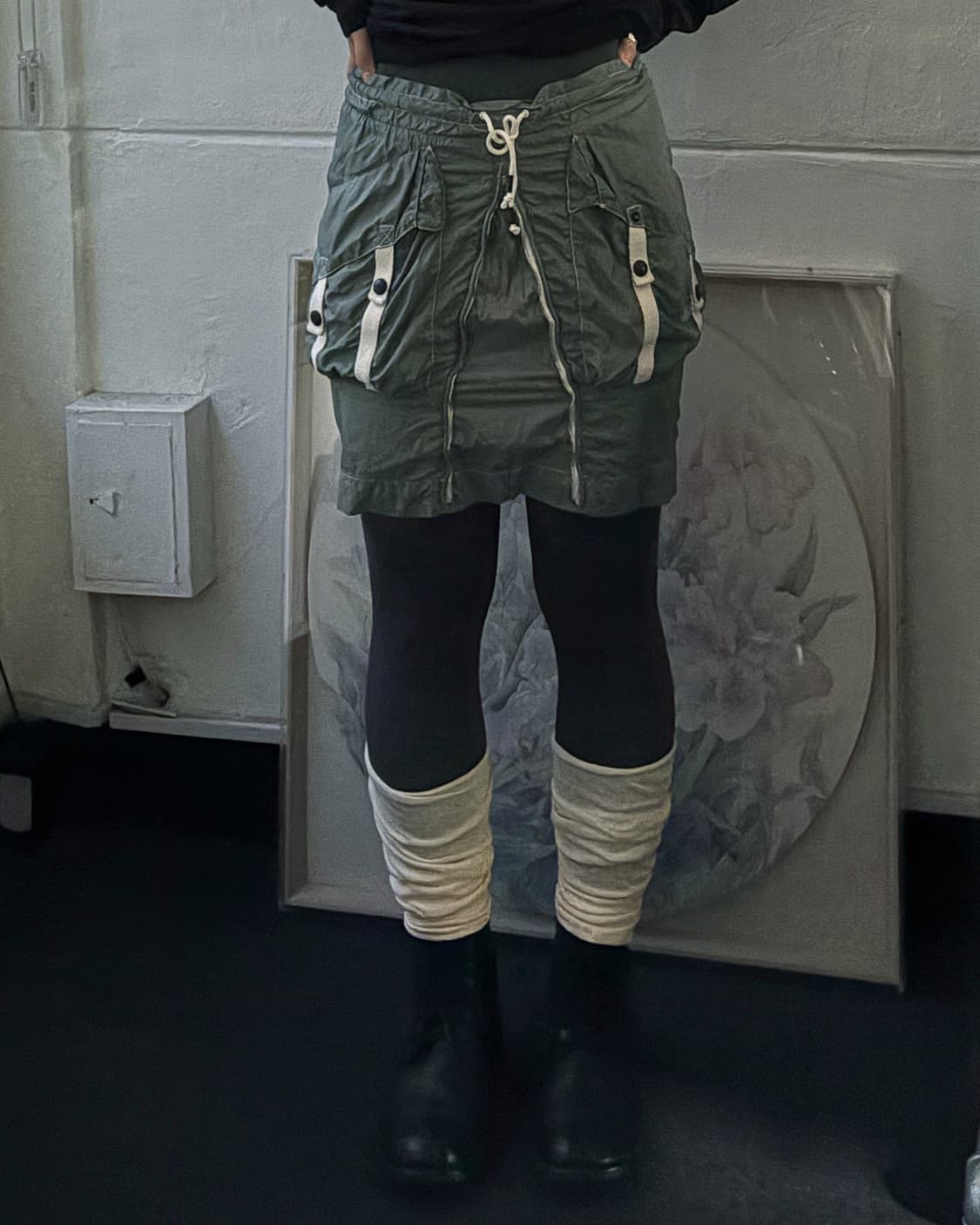 디젤 패러슈트 카고 스커트 상품이미지2