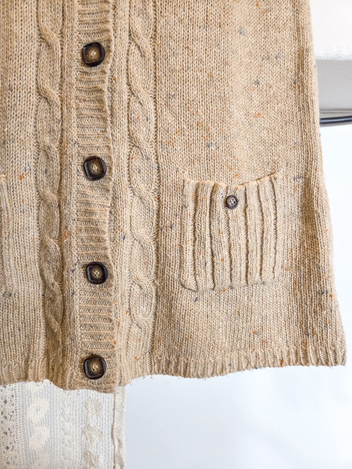 보카시 반팔 후드 가디건 상품이미지4