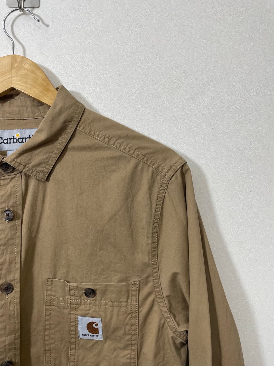 칼하트Carhartt 브라운 코튼 셔츠 M - S40 상품이미지3