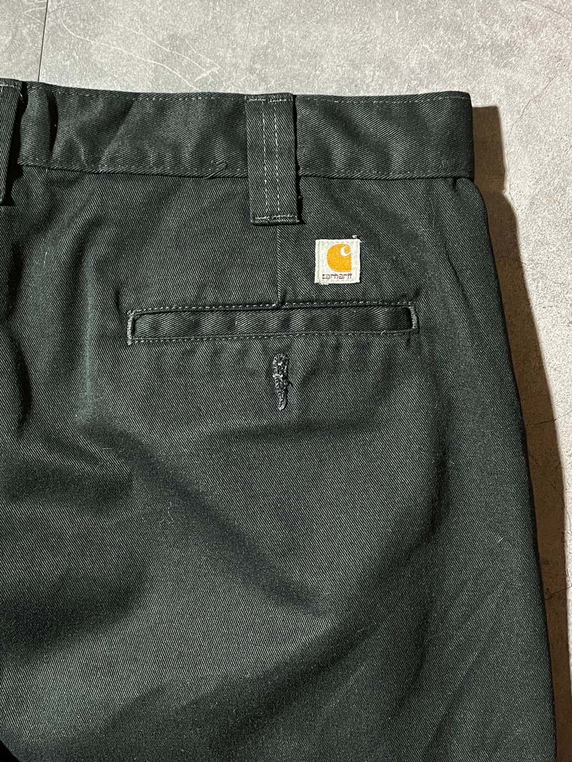 CARHARTT 칼하트 빈티지 블랙 치노 팬츠 상품이미지9