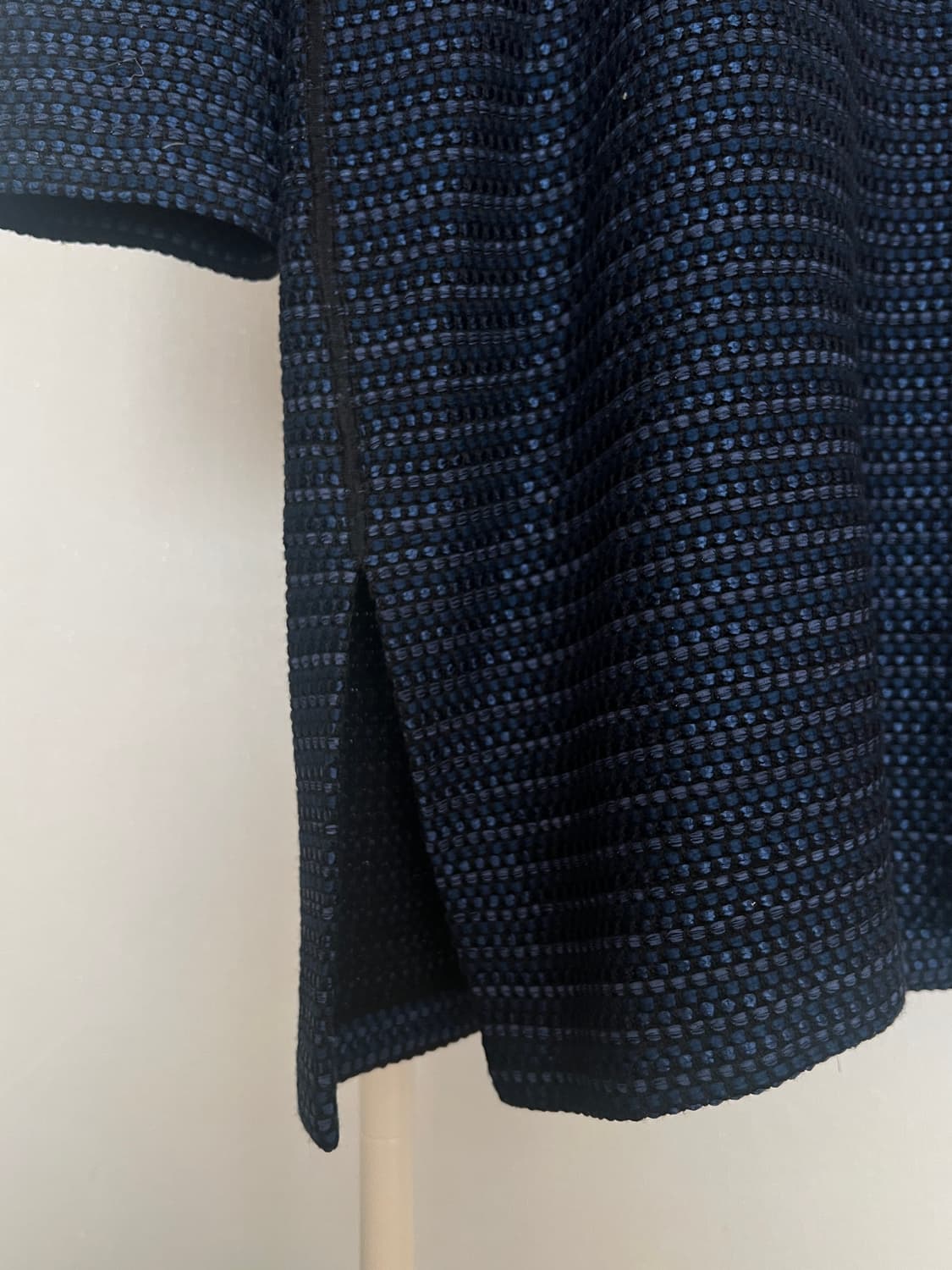 St. John Navy Tweed Long Cardigan / Coat 상품이미지5