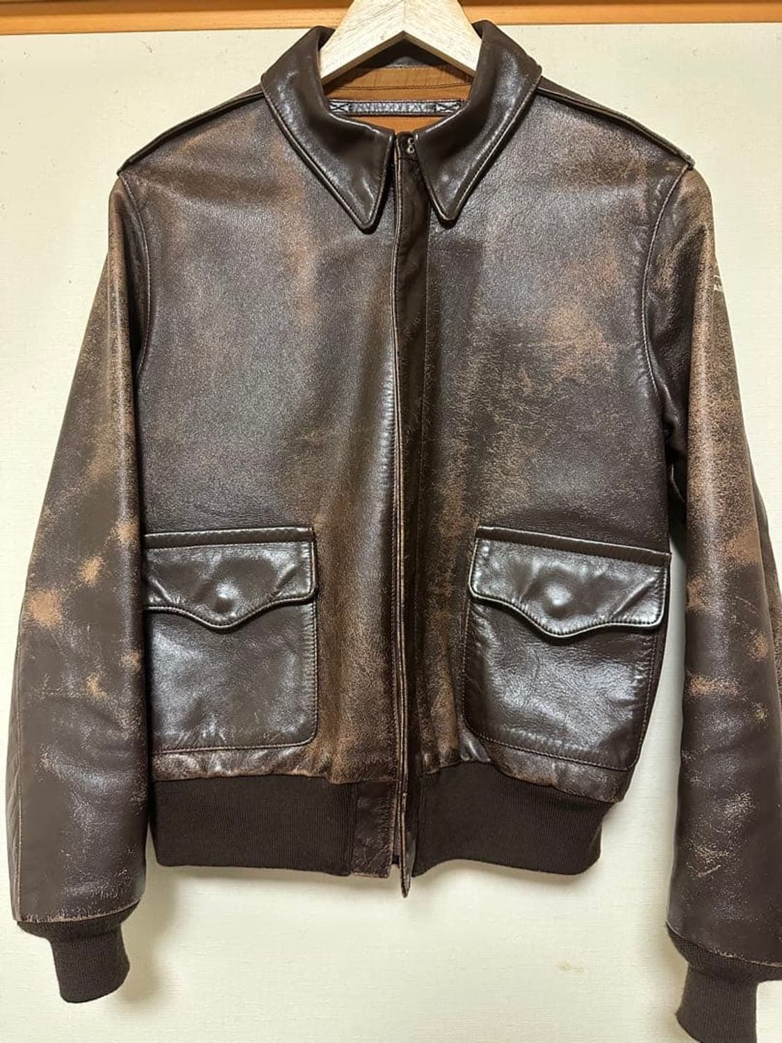 (38) 버즈릭슨 a-2 홀스하이드 가죽자켓 상품이미지2