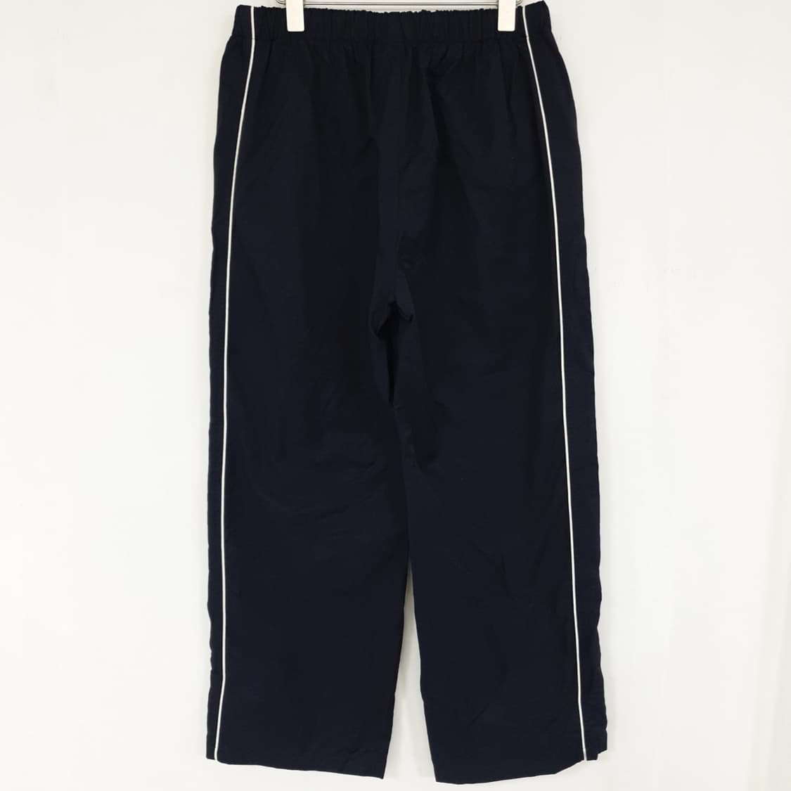 네이비 오버핏 라인 트레이닝팬츠  상품이미지9